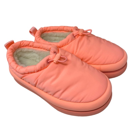 UGG Maxi Clog Pink Winter Boots Textile Wool Women's Size 1130830 SWTHR - Picture 9 of 11